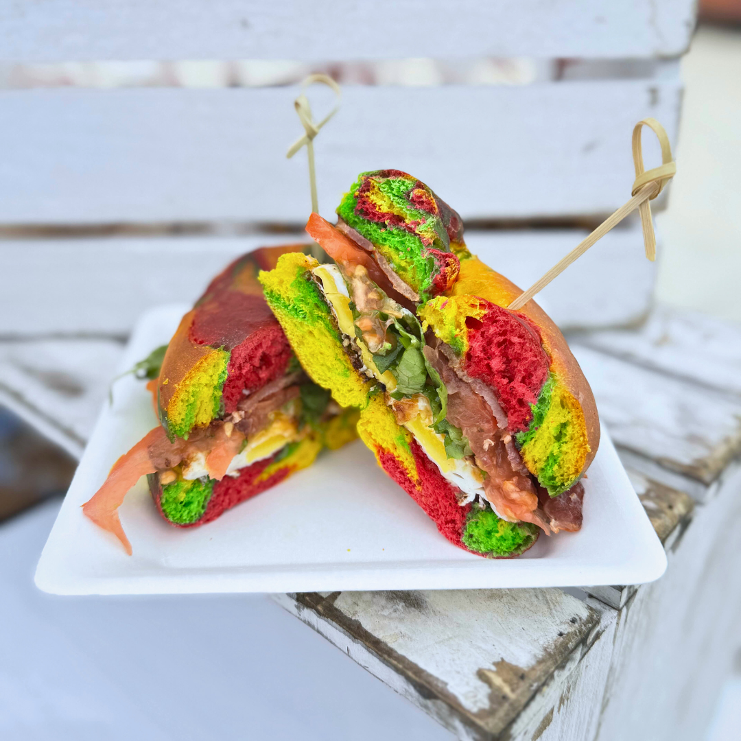 Rainbow Bagels (Pack of 6)