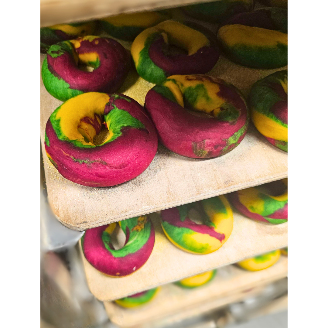 Rainbow Bagels (Pack of 6)